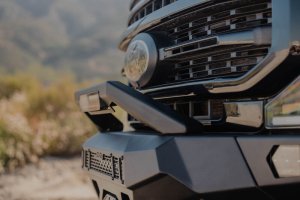 Ford Super Duty F-350 Front Bumper - DV8 Offroad - Spec Series - Black - `17-`22